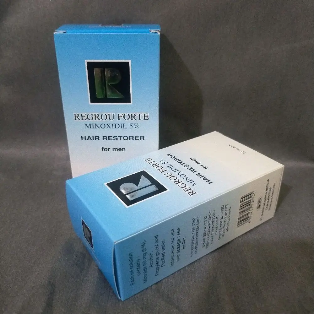 rambut sehat dan lebat dengan (reggrrow) fourte5% for men (minixidil5%)