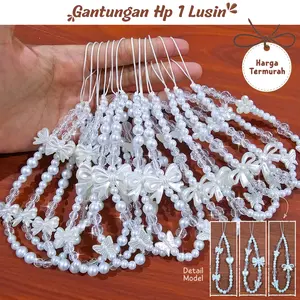 (12 pcs) Gantungan Hp Aesthetic Korea Phone Strap Hp Grosir Lusinan - GH072