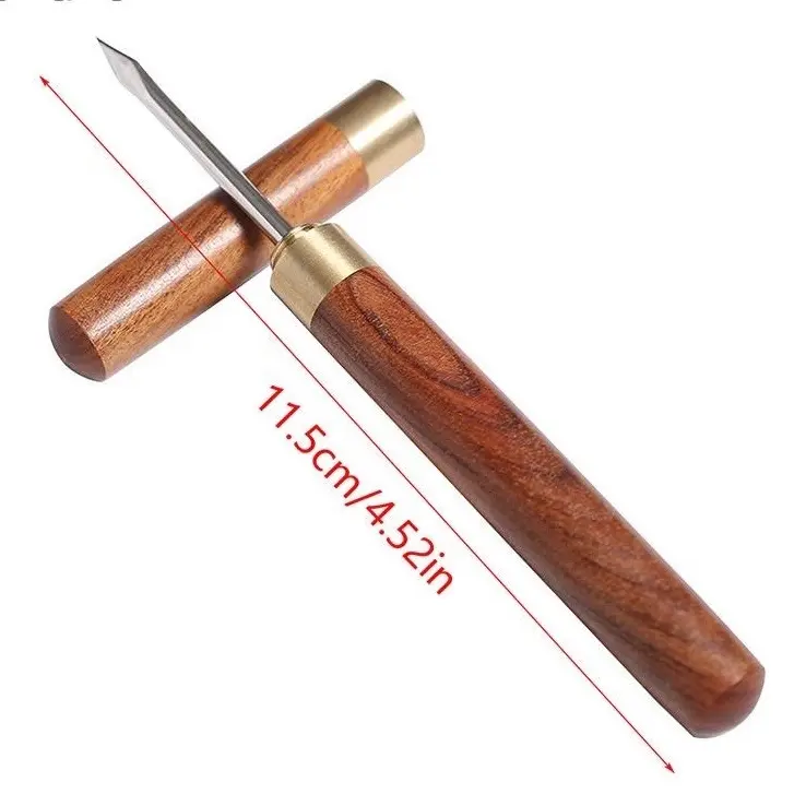 Dụng cụ tách trà Phổ nhĩ gỗ, kim loại cao cấp, trà cụ Trung quốc kung fu 7