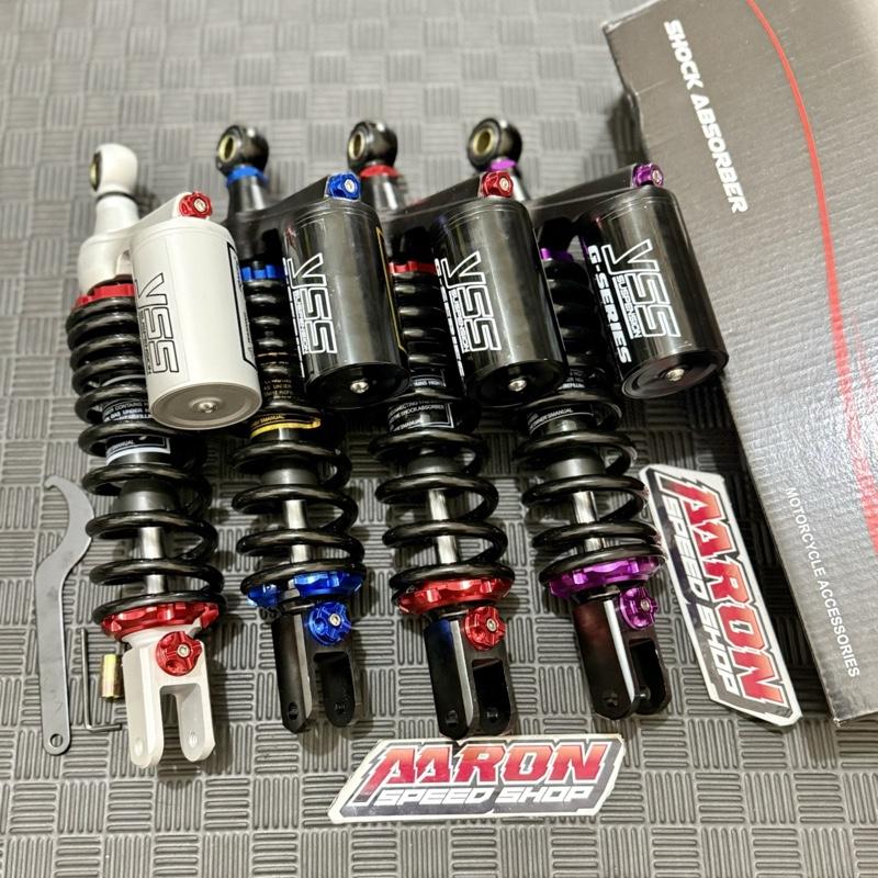SHOCKBREAKER COPY YSS MODEL G-SPORT SERIES UKURAN 330MM & 310MM MOTOR MATIC SINGLE SHOCK ( VARIO BEAT SCOOPY GENIO STYLO - MIO X-RIDE XEON FINO SOUL DLL ) SHOCK ABSORBER MATIC SINGLE SHOCK G-SPORT SERIES AS CHROME TABUNG ATAS / Motorcycle Sy13SpeedShop