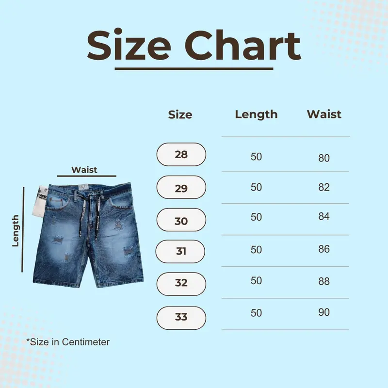paket usaha 6pc celana pendek jeans pria Distro sobek 8