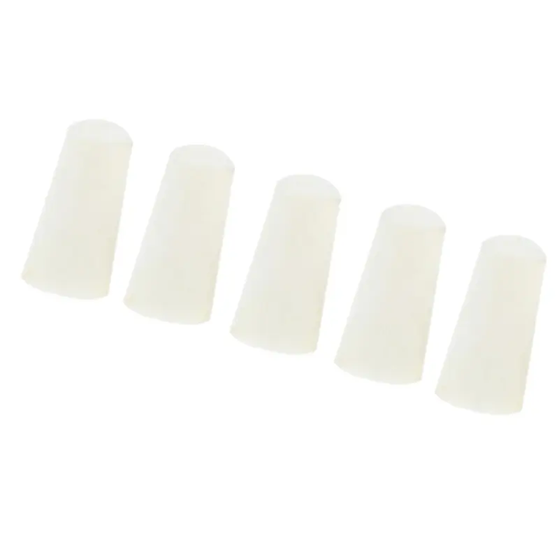 Phích Cắm Silicon Cho Phòng Thí Nghiệm Hóa Học, 5 Cái, Phích Cắm Con Dấu Cao Su, Nút Chặn 5
