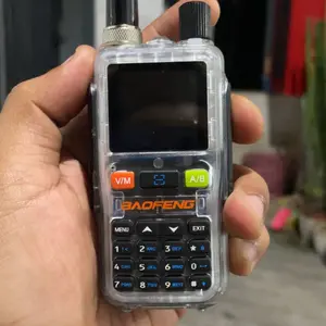 Baofeng UV5Rmini Walkie Talkie 5W Daya Besar Bluetooth 999 Saluran FM Dual PTT Handy Talkie untuk Kemah Mendaki Outdoor Komunikasi Nirkabel Portabel dengan Teknologi Bluetooth 4.0 dan Senter LED Berdaya Tinggi - Air