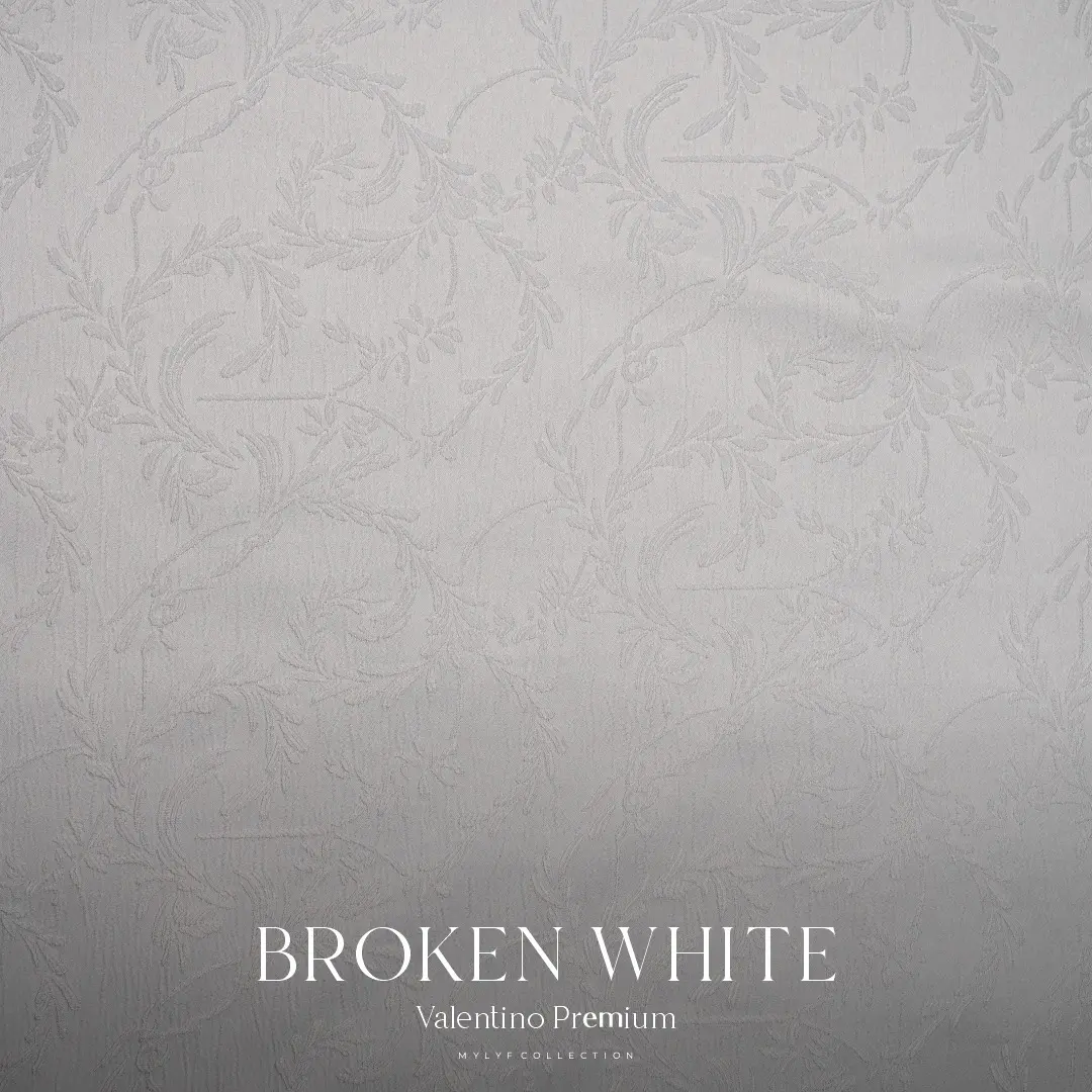 BROKEN WHITE - VALENTINO JAGUARD 