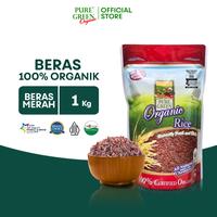 Gambar PureGreen Organic Rice Beras Organik Beras Merah 1 kg Default - Beras 1kg dari Puregreen Organic Kota Administrasi Jakarta Utara 3 Tokopedia