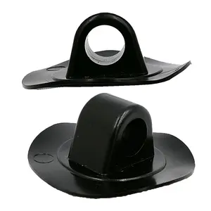 Rope Buckle Rowing Boats Drag Safe Hooks Button Inflatable Boat Dinghy Kayak Rubber Boat Rope Holder - 20 Pieces