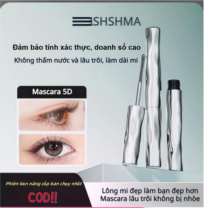 Mascara Nối Dài Ba Chiều 3D Không Thấm Nước Lâu Trôi Uốn Cong Không Nhòe Tạo Hình Ống Thép Tự Nhiên Lớp Nền Lông Mi Mỹ Phẩm Sơn lông mi