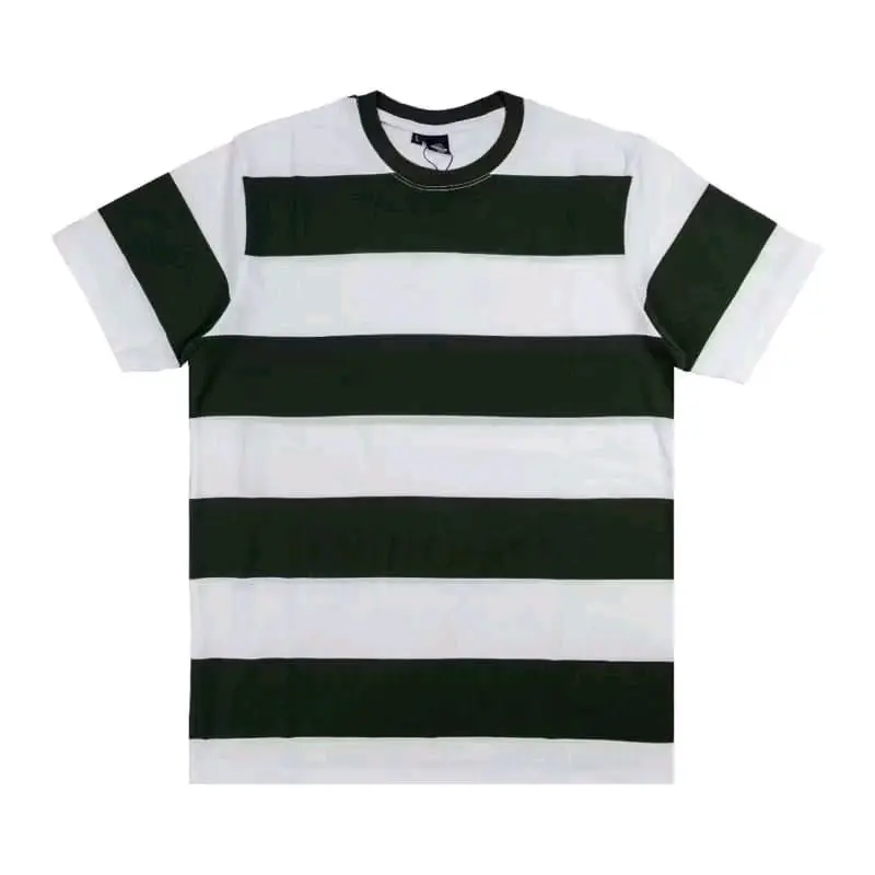 KAOS SALUR POCKET KATUN  24S / KAOS SALUR GARIS STRIPE PRIA / BAJU KAOS TERLARIS