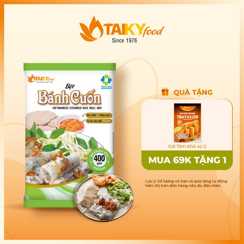 Bột bánh cuốn pha sẵn Tài Ký 400g – Hàng chính hãng
