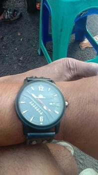 Product Review of Jam Tangan Pria dari Kulit Sapi Asli Anti Air Watches Hitam Coklat from i**n 0