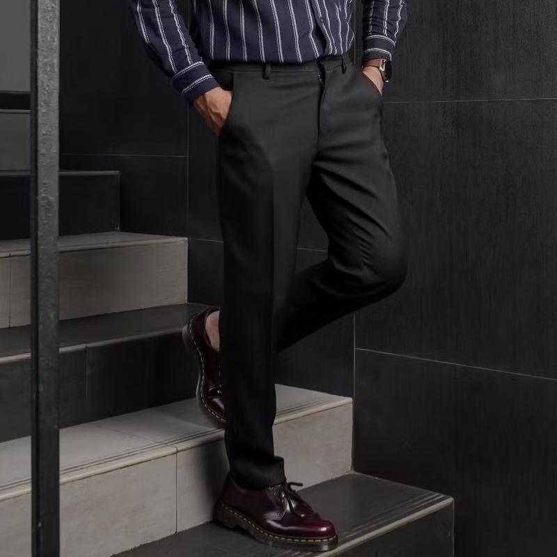 ￼STARLINE Celana Formal Pria Slim Fit / Celana Bahan 2