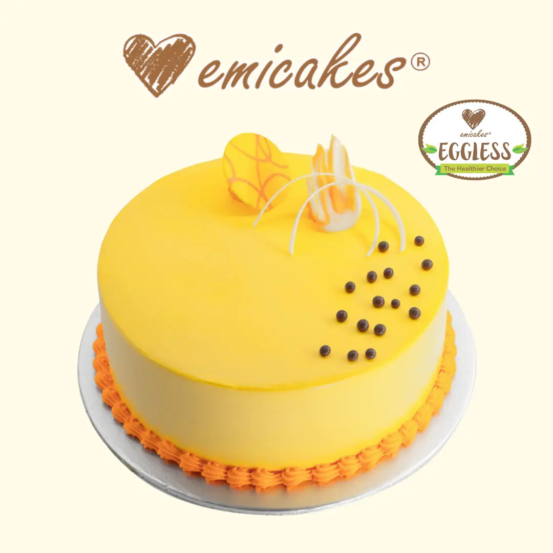 [Emicakes] 15cm Eggless Premium Mango Cake