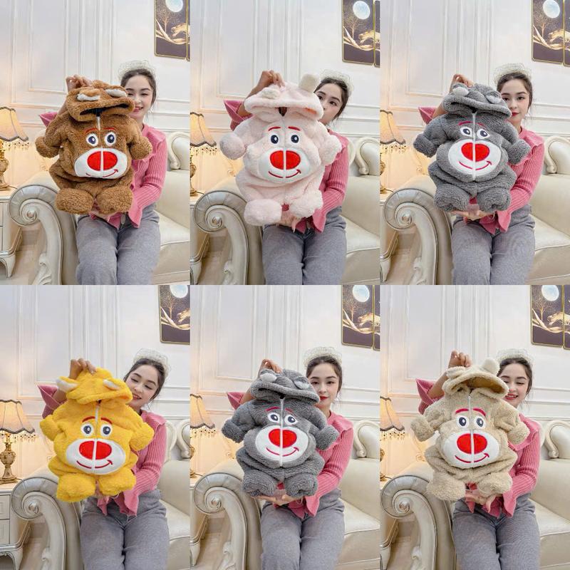 COMBO 2 BỘ QUẦN ÁO CHẤT LÔNG GẤU MŨI DÀNH CHO BÉ