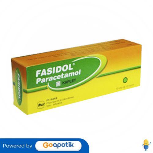 Gambar FASIDOL 500 MG BOX 100 KAPLET dari Apotek Zulkarnain by GoApotik Kota Bekasi Tokopedia
