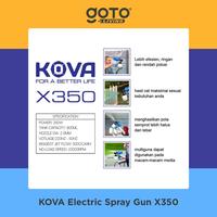 Gambar (Crazy Deal) KOVA [COD] Electric Spray Gun X 350 Mesin Cat Listrik Set Elektrik Paint - Yellow dari Goto Living Kota Tangerang 4 Tokopedia