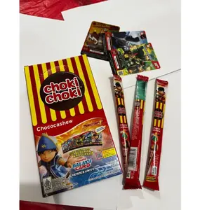 Choki Choki Pasta Coklat Berhadiah Kartu Boboiboy–1Box Isi 20Pcs Choki- Choki| Snack Coklat Anak dan Dewasa