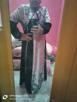 Product Review of Cherria.Co Gamis Kode LIVE Mewah Cherria Ld 110/120 Dress Muslim Wanita Balon Cantik gamisabaya from S**😡 2