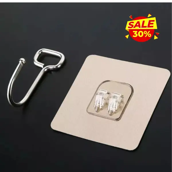 Móc Treo Dán Tường chịu lực 10KG , móc treo inox 304, đa năng