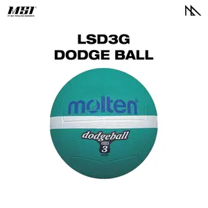 MSI X MOLTEN - DODGE BALL LSD3 SIZE 3 RUBBER - GREEN