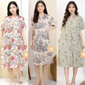 daster rayon terusan busui friendly