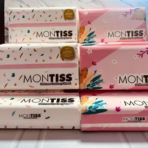 PAKET 6 PACKS Montiss Facial Tissue - Tisu Wajah Montiss 150 Sheets 2 ply 2 Lapis