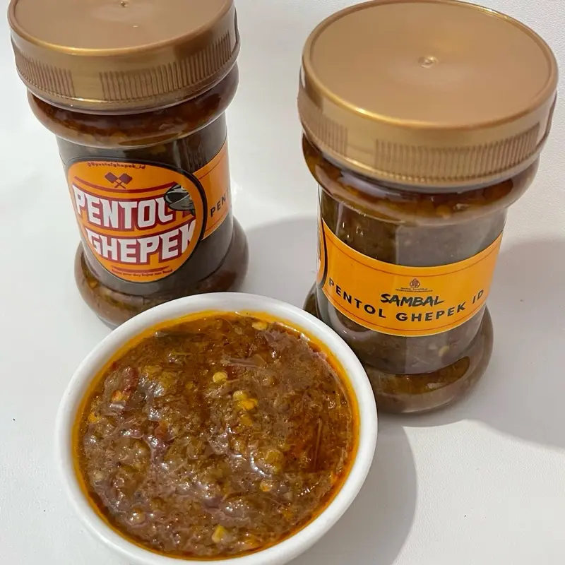 Sambal bawang pentolghepek_id kemasan 150ml 1