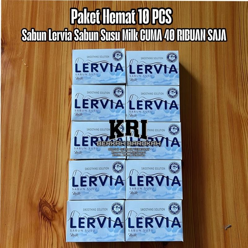 Product Introduction of Sabun Mandi Lervia Milk Random 10 Pcs 90gr 20