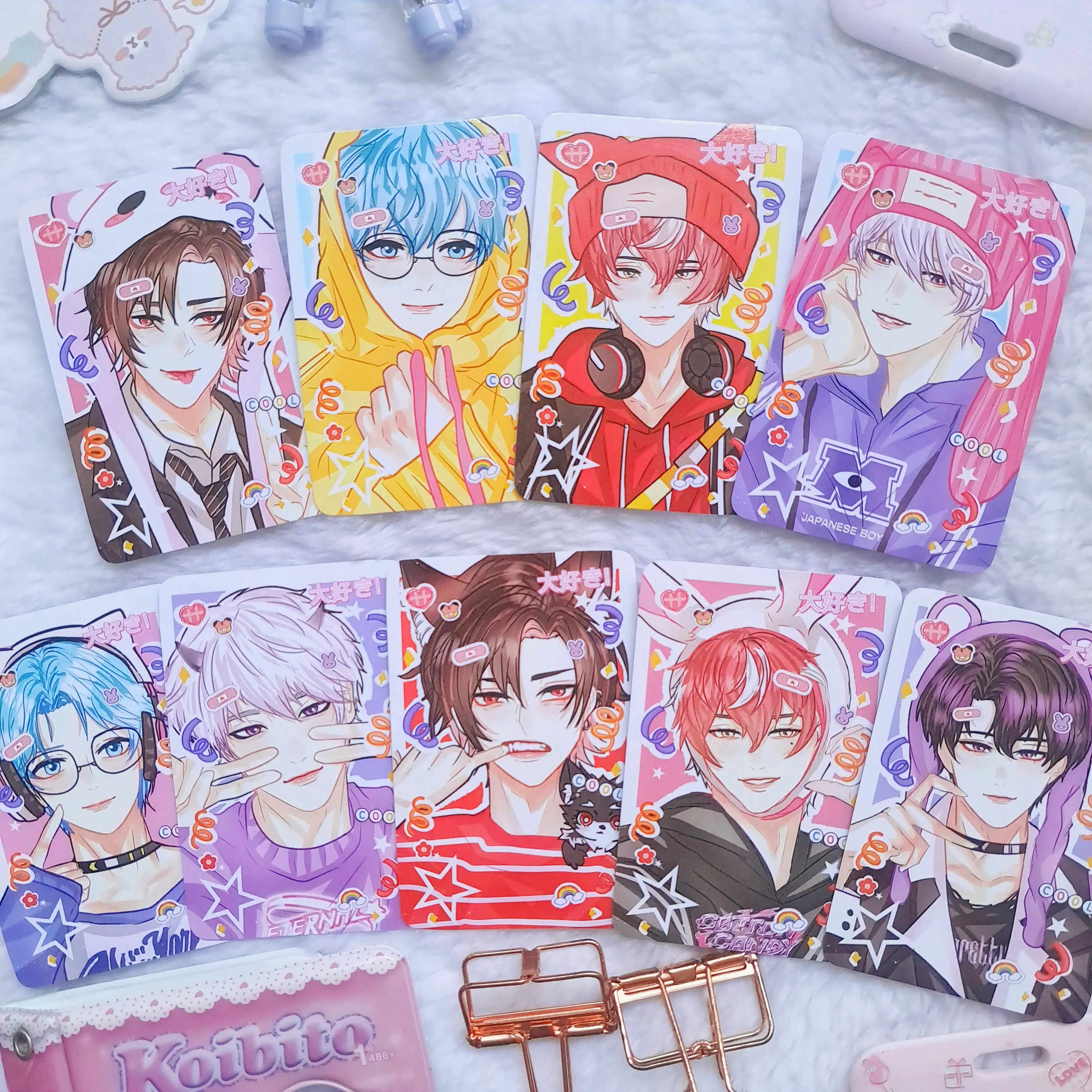 Set Photocard Sol4ce Fanart by onintwin