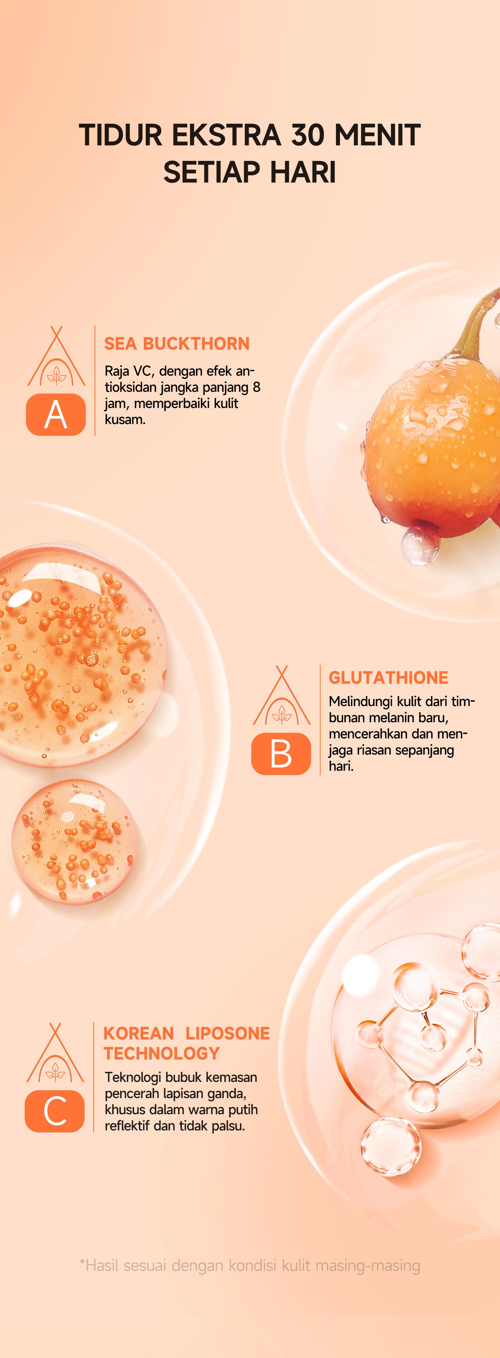 GMEELAN Orange Exfoliating Gel & Sea Buckthorn Gluta Lazy Cream 50g+30g BPOM GMEELAN Orange Exfoliating Gel & Sea Buckthorn Gluta Lazy Cream 50g+30g BPOM