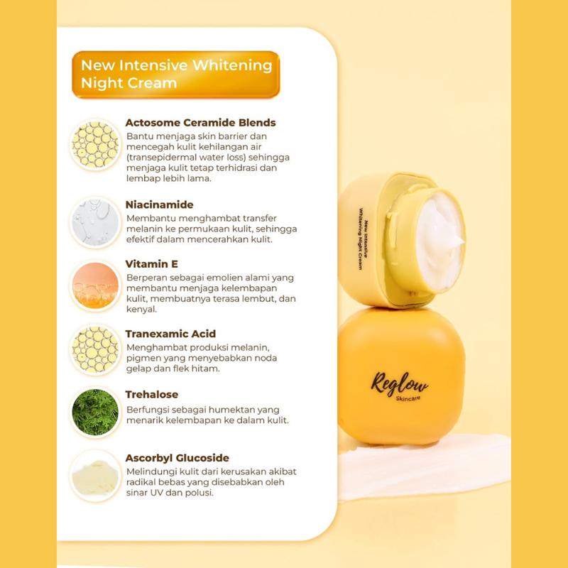 Reglow New Paket Night Cream dan Serum 2