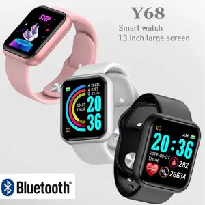 Smartwatch y68 bisa ubah walpeper dan Terima Notif Pesan