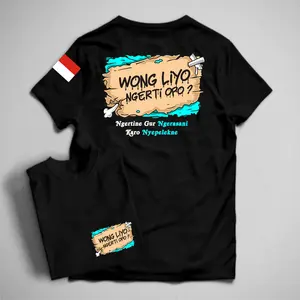 Ngerti opo wong liyo Lengan pendek tshirt dan kaos distro Kata dan gambar trending