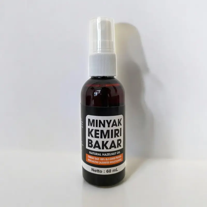Minyak Kemiri Bakar untuk Perawatan Rambut dan Kulit Kering - 100% Pure Candlenut Oil - Skin and Haircare Serum 4