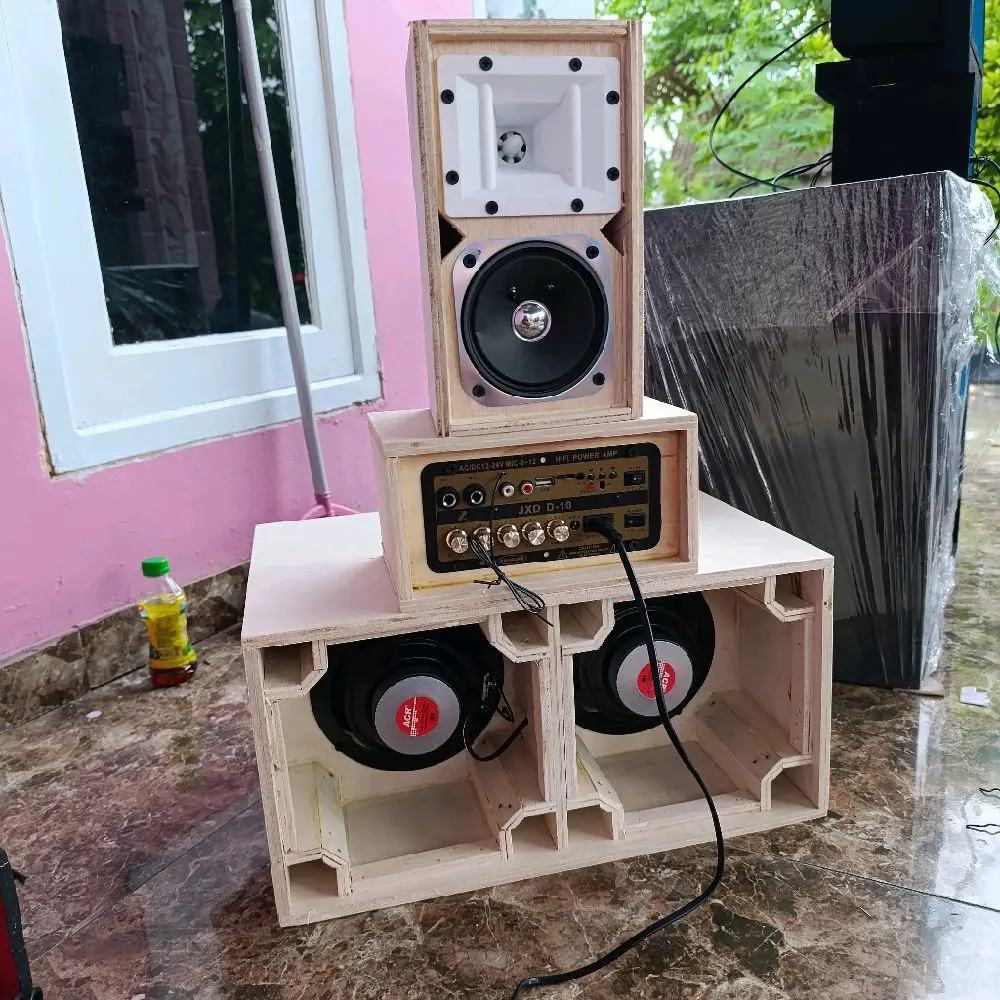 Paket 6 inch planar sound Miniatur Siap bunyi Bluetooth Speaker salon