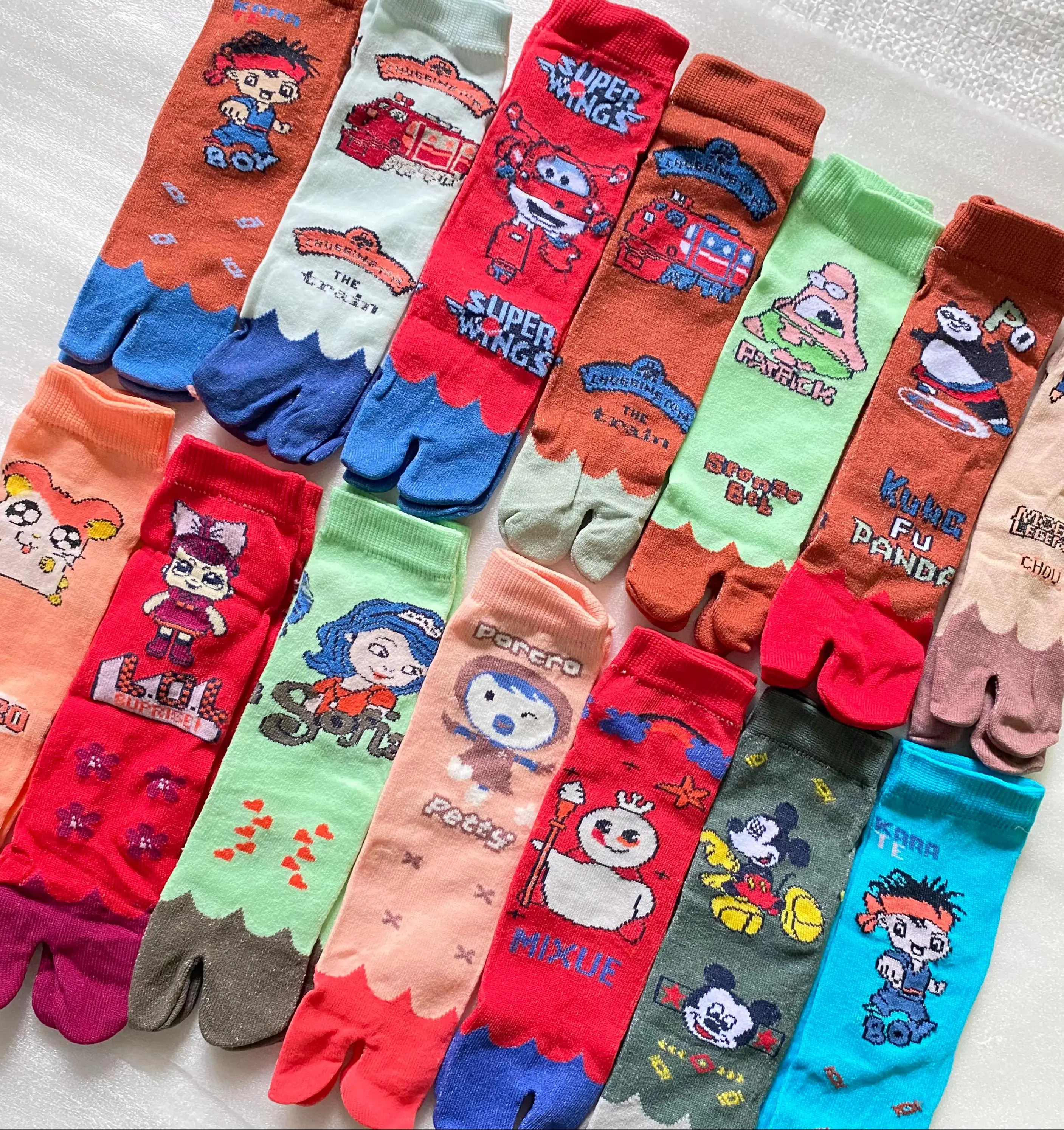 (3pasang) Kaos Kaki JEMPOL Anak TK/PAUD - Motif Random