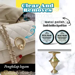 Metal Polish Krem Pembersih karat Pengkilap Rantai Tas Herdware Tas Stainless Kuningan Logam