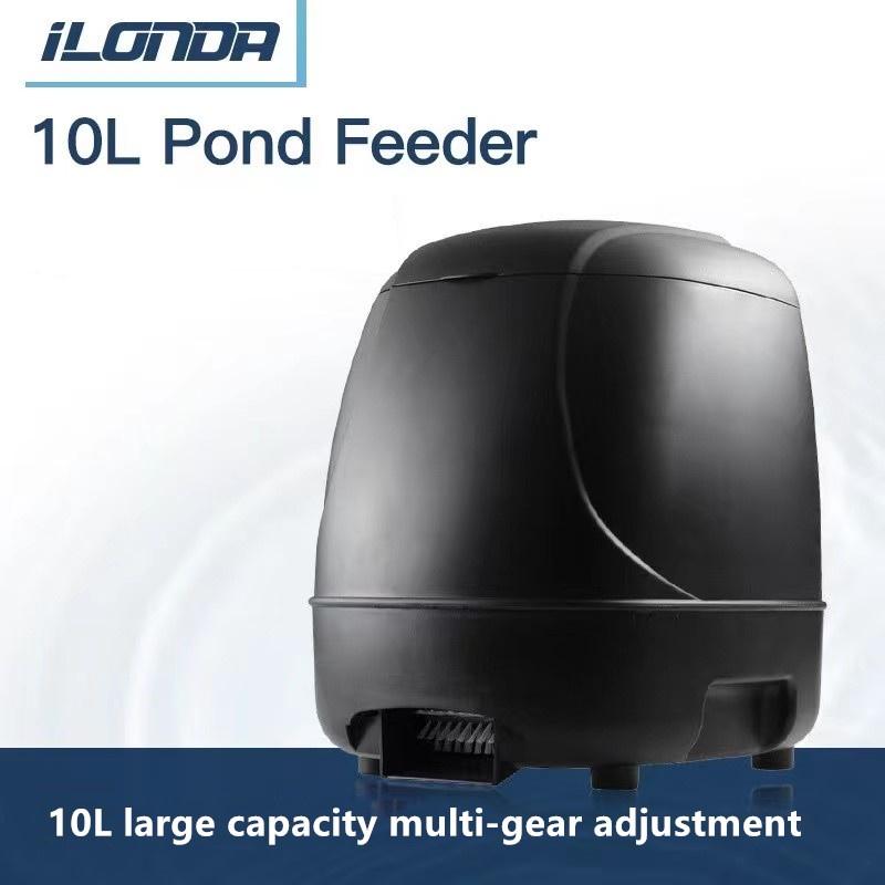 10L Large Capacity Automatic Pond Fish Feeder Timer Computer - TikTok ...