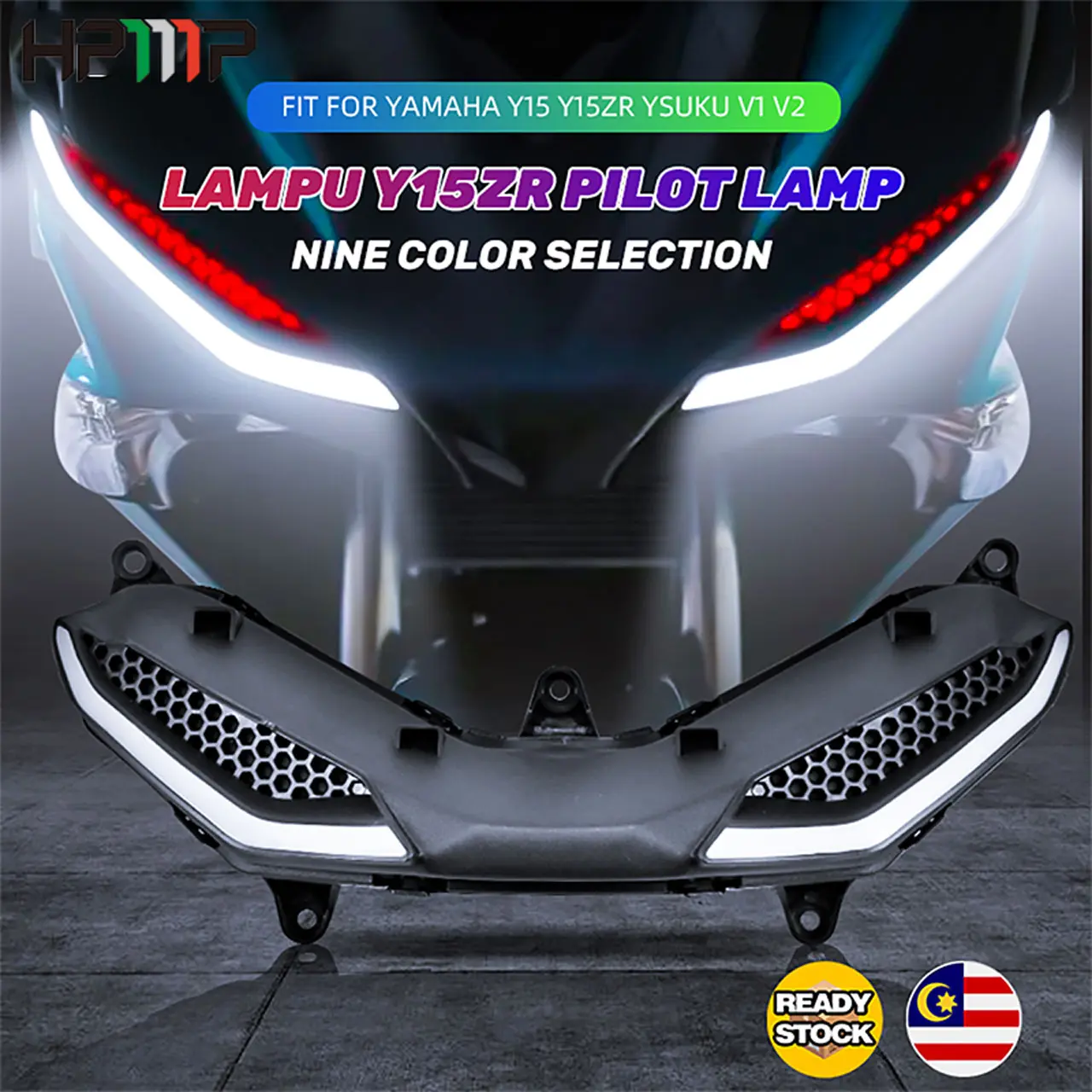 Y15ZR Y15 V1 V2 Signal Daylight DRL Lampu LED Water Running Flow TURN SIGNAL LIGHT Pilot Lamp