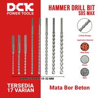 Gambar DCK Hammer Drill Bit (SDS-max) / Mata Bor Beton 10, 12, 14, 16, 18, 20, 22, 25, 28, 30, 32 mm dari DCK Power Tools Indonesia Kota Administrasi Jakarta Barat 1 Tokopedia