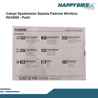 Gambar CATEYE Speedometer Sepeda PA100W Padrone Wireless Pengukur Kecepatan Sepeda - Putih dari Happy Bike Kota Administrasi Jakarta Selatan 3 Tokopedia