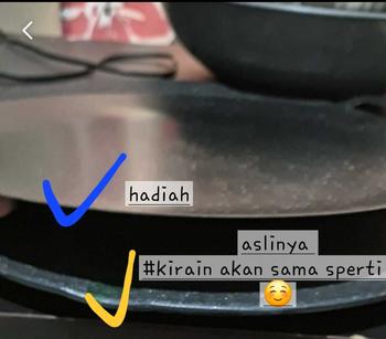 Product Review of PAKET SPESIAL ALAT DAPUR Kitchenware !! Wajan Batu Medis 32CM Anti Lengket + Wajan Panggangan Datar Diameter 34CM + Panci Steamer Stainless 3in1 Dengan Tutup Kaca from K**a 1