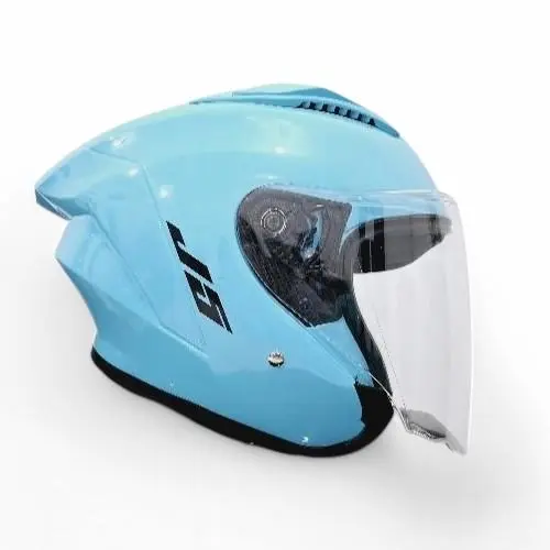 (PROMO) helm half face mla st15 varian dactiel glos untuk pria dan wanita -cod Motorcycle 3