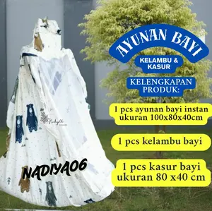 AYUNAN BAYI/AYUNAN BAYI INSTAN/AYUNAN BAYI KELAMBU/TEMPAT TIDUR BAYI