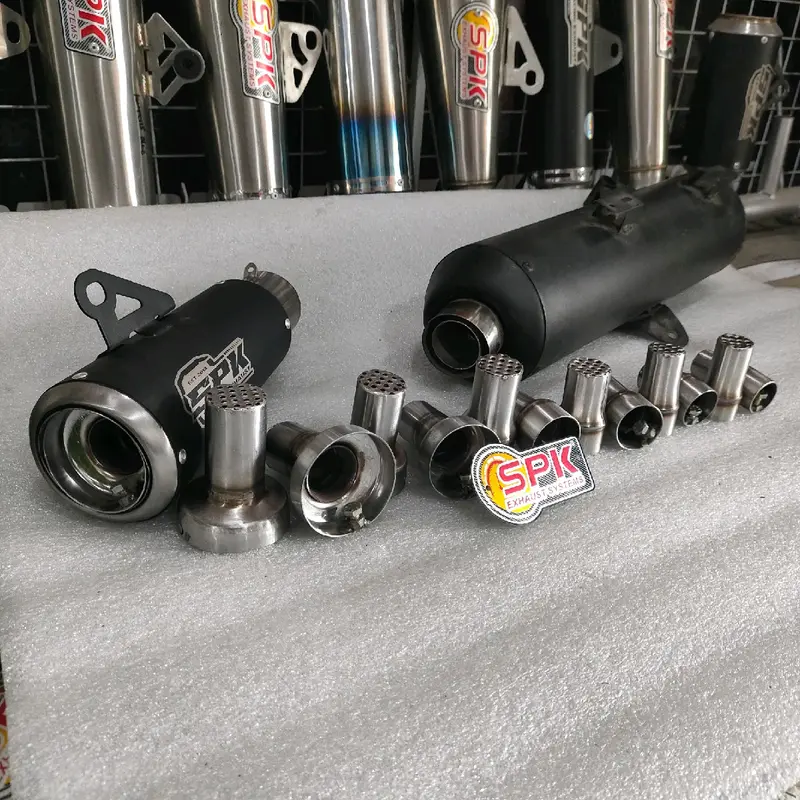 DB kiler knalpot motor universal / peredam knalpot / anti tilang ukuran ( 28mm, 32mm, 35mm, 38mm, 48/50mm, 60mm ) Motorcycle Silincer Racing Bulat Baut 0