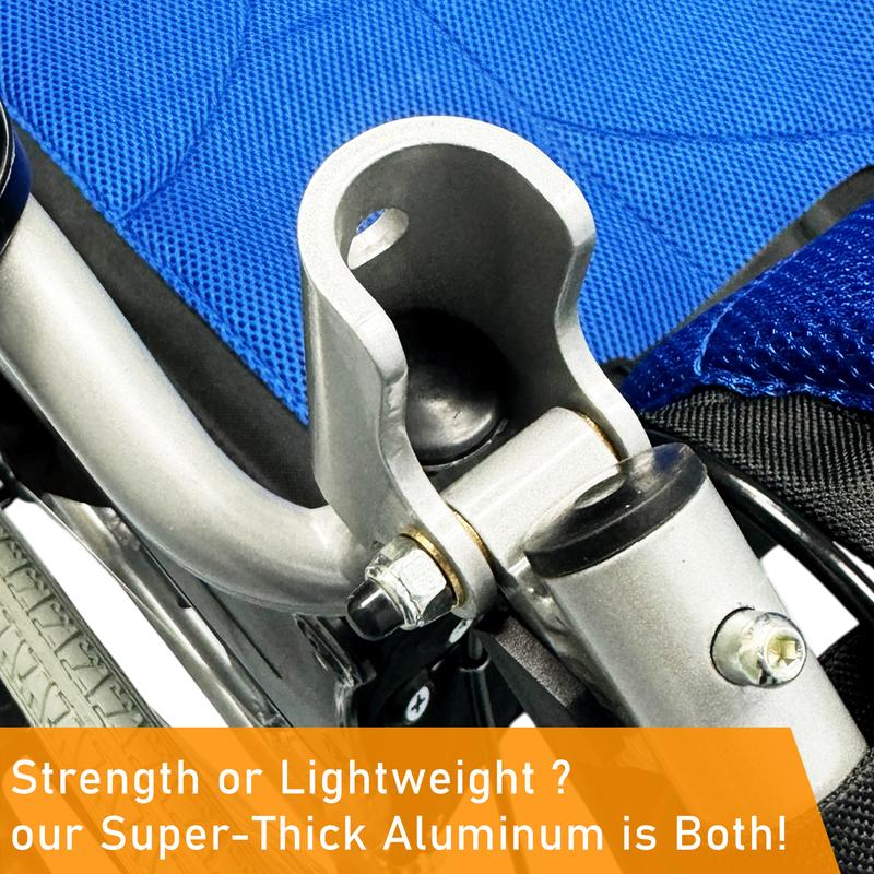 Product Introduction of ViN-32AAT Lightweight Self Propelled Wheelchair Hold 100 kg | Retractable Footrest | Anti Tipper | Foldable Self Propelled Wheelchair for Elderly Portable and Compact for for Car Boots 11