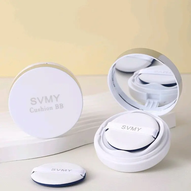 SVMY BB Cushion Bedak Waterproof Long Lasting Concealer Blesmish Foundation Compact powder Wajah