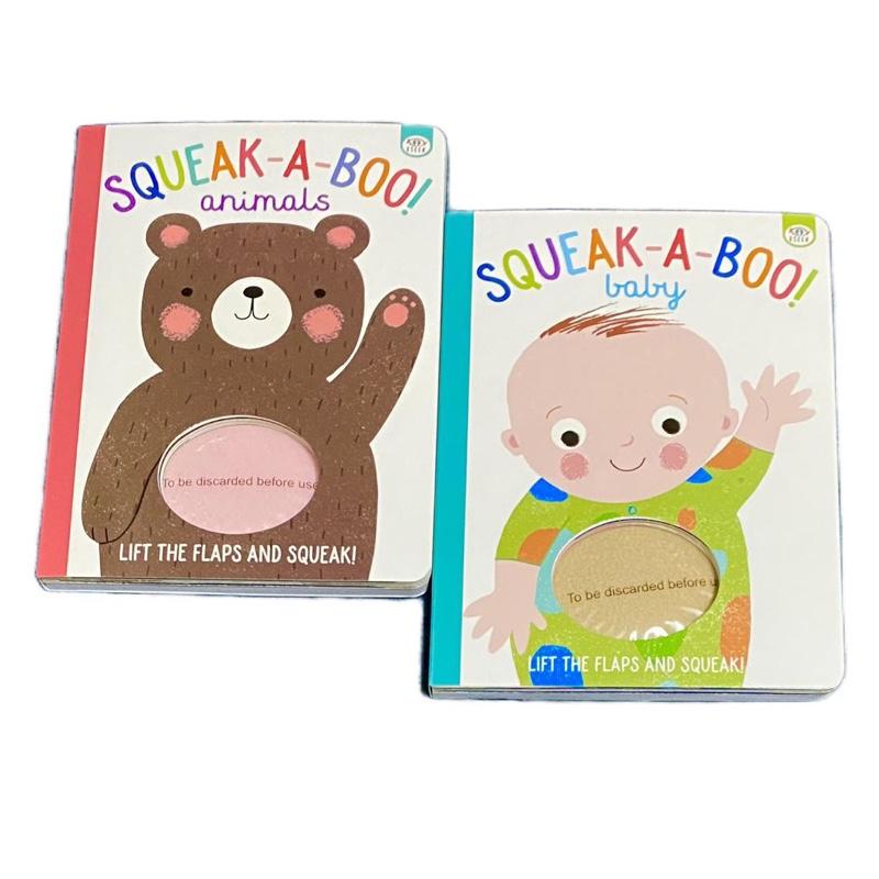 Squeak-A-Boo! Board Book - Animals / Baby - TikTok Shop Singapore