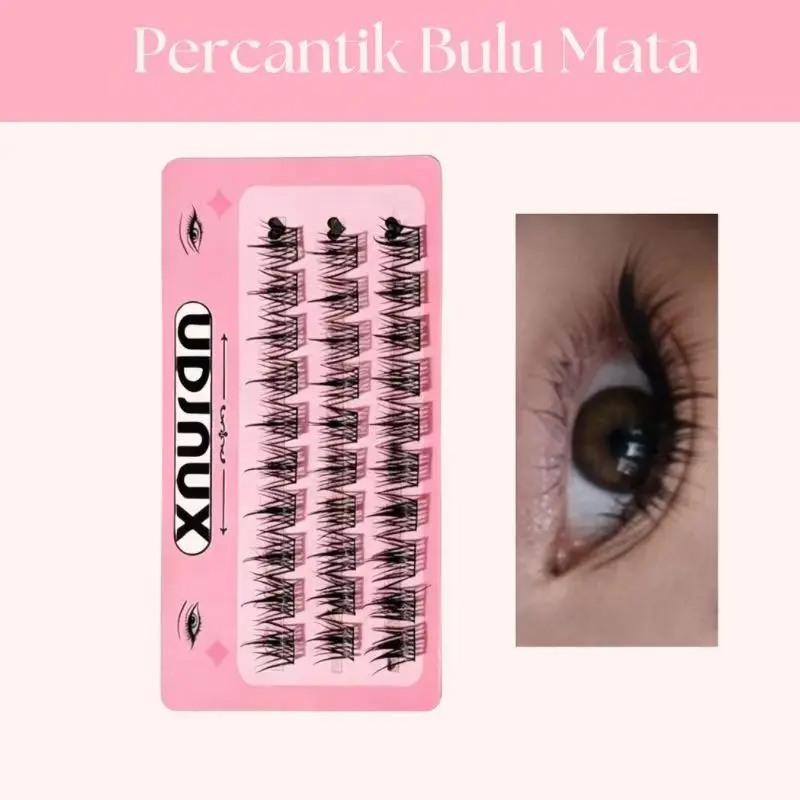 kulit bulu mata Breezy,eyelash extension cat eye 10 11 12mm,bulu mata palsu,Breezy_bulu mata Waterproof