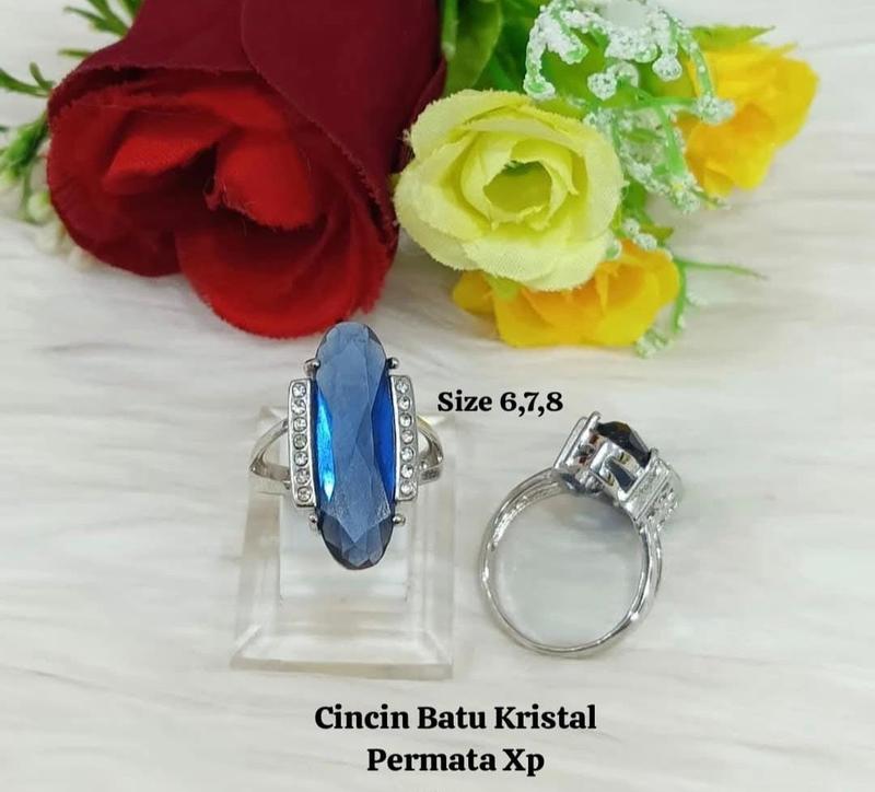 Product Introduction of Cincin Wanita Xuping Batu Permata Fashion Cincin - Rings Rings 4