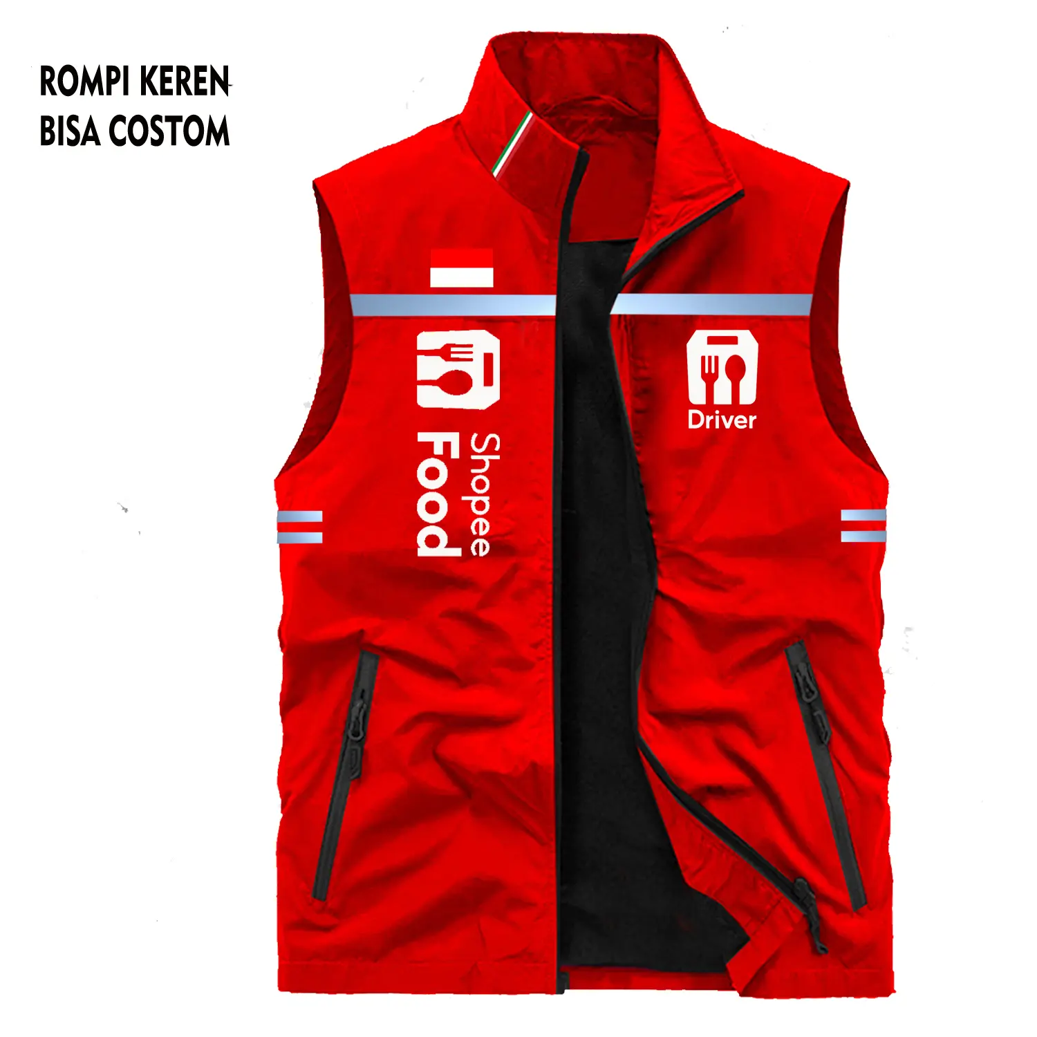 Rompi Sopefod,Murah Keren Waterproof - Rompi Pria Terbaru Online shope / Fod,Ready Stcok